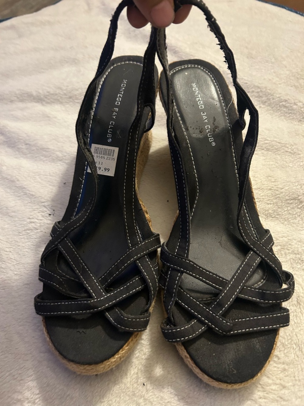 Tan Wedge Sandals - Neutral Summer Shoe